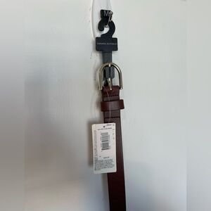 Banana Republic Dark Brown Leather Belt